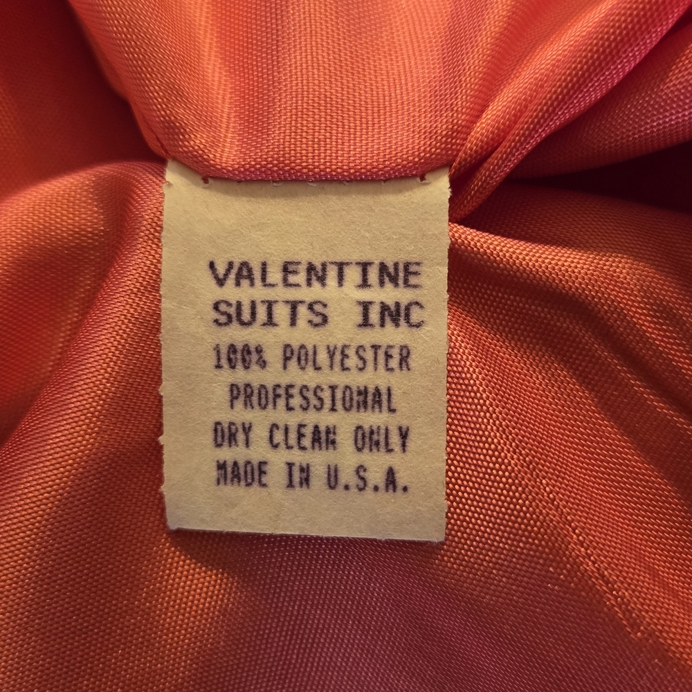 NYNY by Valento Women's NWT Size 6 satin look tailored lined  hot pink blazer - Picture 7 of 7